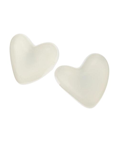 Green　Parks（グリーンパークス）の「・HALF TIME ハートイヤリング（イヤリング・レディース・レッド/ライトブルー/ホワイト/ピンク・FREE）」の7枚目の写真