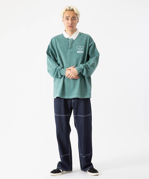 XLARGE（エクストララージ）の「SWORD EMBLEM RUGBY SHIRT（T