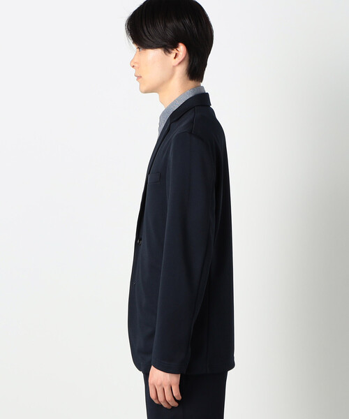 COMME CA ISM（コムサイズム）の「セットアップ対応 ウォッシャブル メッシュ ナローラペル ジャケット（テーラードジャケット・メンズ・グレー/ブラック/ネイビー・SMALL/MEDIUM/LARGE）」の17枚目の写真