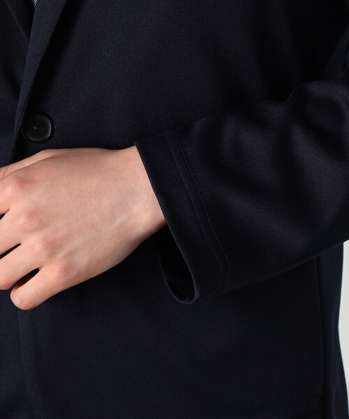 COMME CA ISM（コムサイズム）の「セットアップ対応 ウォッシャブル メッシュ ナローラペル ジャケット（テーラードジャケット・メンズ・グレー/ブラック/ネイビー・SMALL/MEDIUM/LARGE）」の21枚目の写真