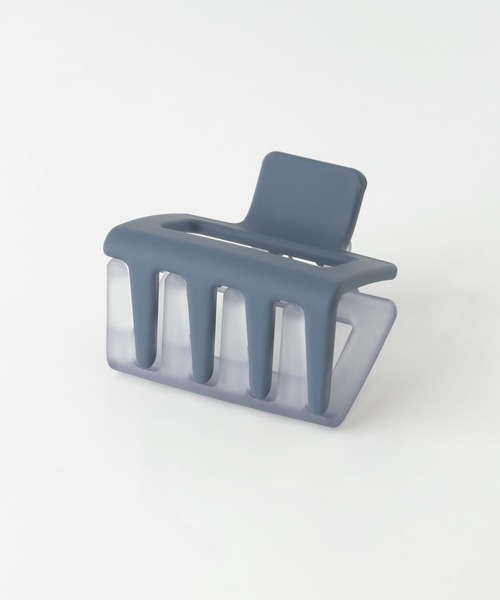 SMELLY(スメリー)の「スクエアマットカラーバンス(バレッタ/ヘアクリップ・レディース・ベージュ/ブルー・-)」の21枚目の写真