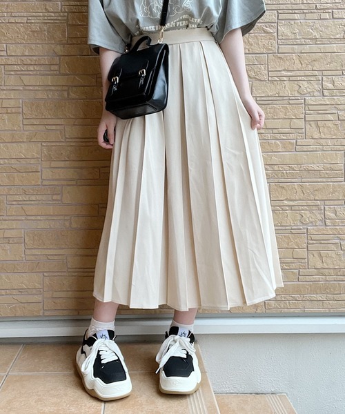 Nana(ナナ)（ナナ）の「フロントプリーツスカート（スカート）」 - WEAR