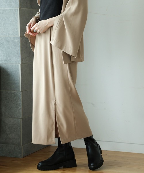 LEPSIM（レプシィム）の「【2点セット】ジャケット&スカートSETUP　966966（セットアップ・レディース・オレンジ/ネイビー/ベージュ/グレー・FREE）」の7枚目の写真