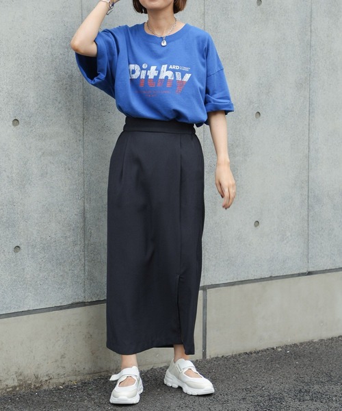 LEPSIM（レプシィム）の「【2点セット】ジャケット&スカートSETUP　966966（セットアップ・レディース・オレンジ/ネイビー/ベージュ/グレー・FREE）」の21枚目の写真