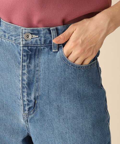 index(インデックス)の「◆センタープレステーパードデニム【洗濯機洗い可】(デニムパンツ・レディース・ブルー/ネイビー・36/38/40/42)」の10枚目の写真