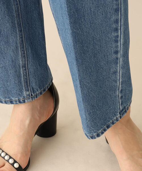 index(インデックス)の「◆センタープレステーパードデニム【洗濯機洗い可】(デニムパンツ・レディース・ブルー/ネイビー・36/38/40/42)」の14枚目の写真