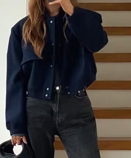 【セール】MA-1風ブルゾン（ブルゾン）｜deux amour（ドゥーザムール）