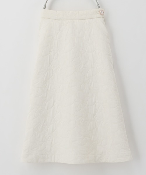 Honeys（ハニーズ）の「キルティングスカート（スカート・レディース・アイボリー/モカ/ブラック/ライトグレー・S/3L/M/LL/L）」の16枚目の写真