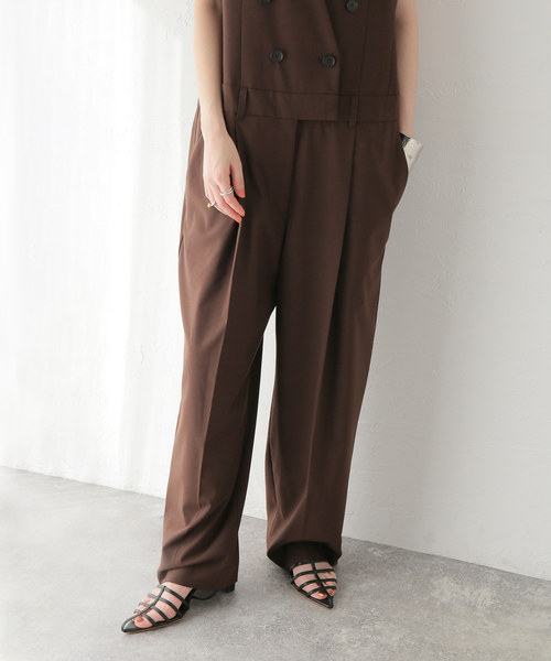 新品JOURNAL STANDARDL'ESSAGETWトロベストオールインワン journal standard L'essage（ジャーナルスタンダードレサージュ