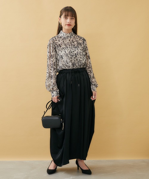 TRANOI（トラノイ）の「TRANOI. ゼブラシアーブラウス（シャツ