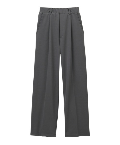Nonnative センタープリーツ　黒 スラックス ゴムウエスト　サイズ　1 UNE MANSION スラックス パンツ 「 足長効果あり/美脚シルエット