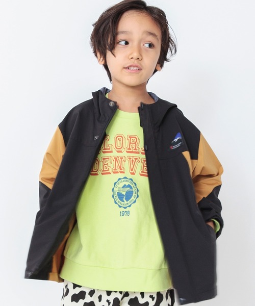 BREEZE（ブリーズ）の「【合体シリーズ】アルパインジャケット（その他アウター・キッズ・キャメル/ブラック・120/140/130/90/110/150/100）」の2枚目の写真