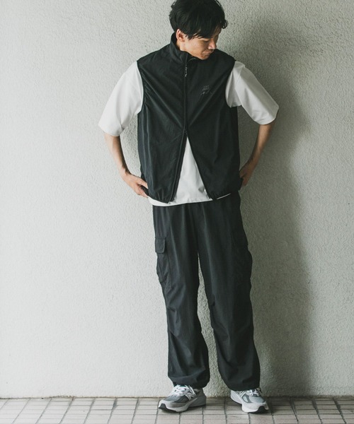 URBAN RESEARCH DOORS（アーバンリサーチドアーズ）の「ナイロンワッシャーカーゴパンツ（カーゴパンツ・メンズ・オリーブ/ブラック・MEDIUM/LARGE）」の19枚目の写真