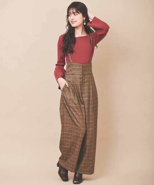 31 Sons de mode（トランテアン　ソン　ドゥ　モード）の「フレアスリーブニット（ニット/セーター・レディース・ボルドー/マスタード/ブラック/オフホワイト/ホワイト×ブラック・36）」の12枚目の写真