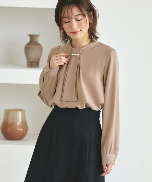 洗える ストレッチ ｜ 選べるデザイン フロントタック ボウタイ