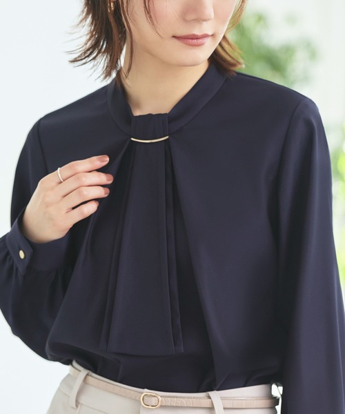 洗える ストレッチ ｜ 選べるデザイン フロントタック ボウタイ  