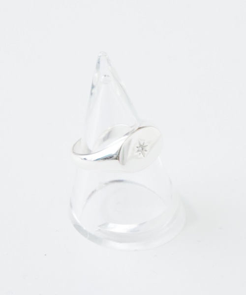 whim(ウィム)の「Embed Star Stone Ring(リング・レディース・シルバー/ゴールド・#13)」の3枚目の写真