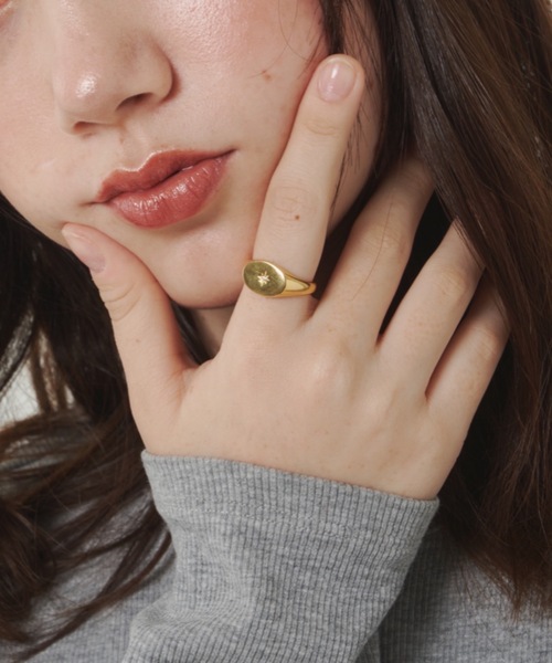 whim(ウィム)の「Embed Star Stone Ring(リング・レディース・シルバー/ゴールド・#13)」の13枚目の写真
