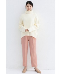 Cinderella（シンデレラ）の「パンツ テーパードパンツ レディース ロング丈 ボトムス ゴム ズボン クロップド丈 カジュアル 女性（その他パンツ）」