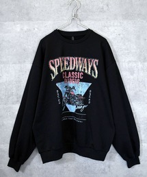 TC 裏毛 クルーNプリント(SPEEDWAYS)