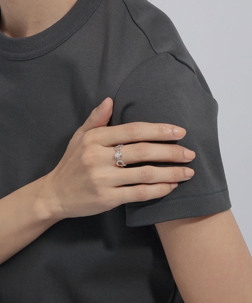 LAH(エルエーエイチ)の「シルバー パール リング(リング・レディース・シルバー・#15/#17/#13/#9/#7/#11/#19)」の7枚目の写真