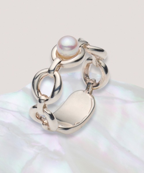 LAH(エルエーエイチ)の「シルバー パール リング(リング・レディース・シルバー・#15/#17/#13/#9/#7/#11/#19)」の9枚目の写真