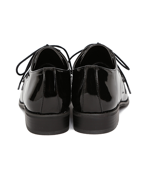 B:MING by BEAMS（ビーミングバイビームス）の「ビーミング by ビームス / レースアップシューズ（ドレスシューズ・レディース・ブラック/ホワイト・23.5cm/22.5cm/24.5cm）」の9枚目の写真