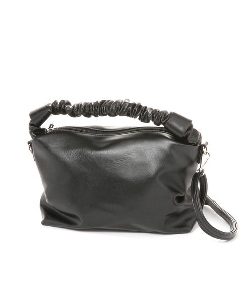 3.3 Field Trip （3.3フィールドトリップ）の「3.3 Field Trip／ギャザー2WAYBAG 2980074（ショルダーバッグ・レディース・その他1/アイボリー/ブラック・0）」の2枚目の写真