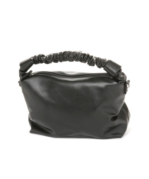 3.3 Field Trip （3.3フィールドトリップ）の「3.3 Field Trip／ギャザー2WAYBAG 2980074（ショルダーバッグ・レディース・その他1/アイボリー/ブラック・0）」の8枚目の写真