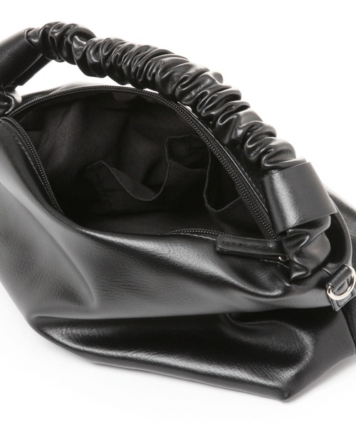 3.3 Field Trip （3.3フィールドトリップ）の「3.3 Field Trip／ギャザー2WAYBAG 2980074（ショルダーバッグ・レディース・その他1/アイボリー/ブラック・0）」の15枚目の写真