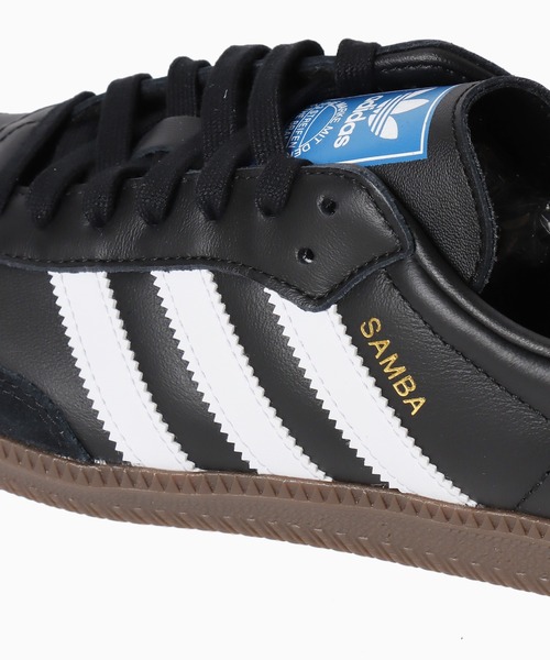 adidas（アディダス）の「adidas/アディダス SAMBA OG サンバ スニーカー ガムソール（スニーカー・メンズ・ブルー/グリーン/オレンジ/ホワイト/ブラック/ブラック系/ネイビー×ホワイト/ホワイト×レッド/ホワイト×グリーン/グリーン系2/ブラウン・27.5/26.5/26/28/27/25/25.5/28.5/23/23.5/24/24.5/22/22.5/29/30）」の16枚目の写真