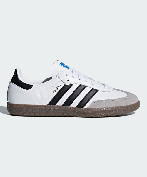 adidas（アディダス）の「adidas/アディダス SAMBA OG サンバ スニーカー ガムソール（スニーカー・メンズ・ブルー/グリーン/オレンジ/ホワイト/ブラック/ブラック系/ネイビー×ホワイト/ホワイト×レッド/ホワイト×グリーン/グリーン系2/ブラウン・27.5/26.5/26/28/27/25/25.5/28.5/23/23.5/24/24.5/22/22.5/29/30）」の19枚目の写真