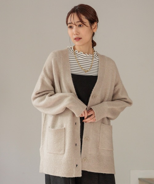セール】フワフワHugmeカーディガン/906731（カーディガン/ボレロ