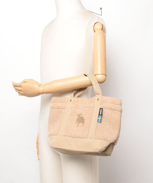 moz（モズ）の「moz ﾃﾃﾞｨｰﾎﾞｱ ﾄｰﾄ（トートバッグ・レディース・ベージュ/グレー/ブラック/ブラウン・FREE）」の8枚目の写真