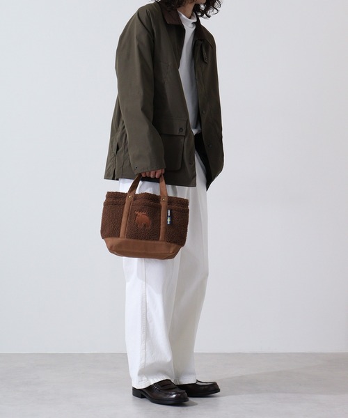 moz（モズ）の「moz ﾃﾃﾞｨｰﾎﾞｱ ﾄｰﾄ（トートバッグ・レディース・ベージュ/グレー/ブラック/ブラウン・FREE）」の17枚目の写真