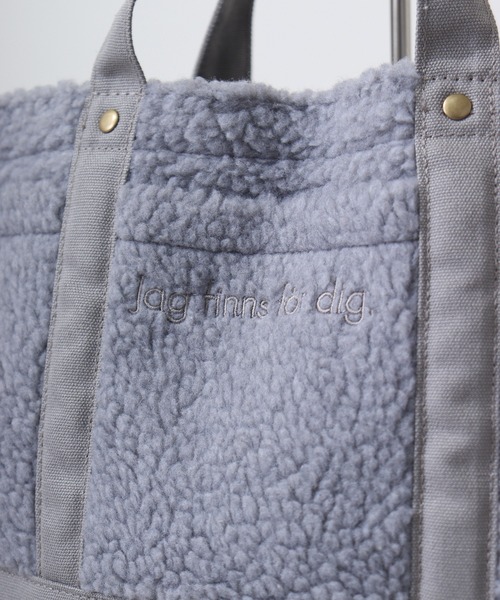 moz（モズ）の「moz ﾃﾃﾞｨｰﾎﾞｱ ﾄｰﾄ（トートバッグ・レディース・ベージュ/グレー/ブラック/ブラウン・FREE）」の11枚目の写真