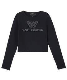 X-girl | X-girl × VANNA L/S BABY TEE(Tシャツ/カットソー)