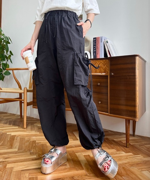 moment+（モーメントプラス）の「ナイロン光沢シャイニーワッシャー