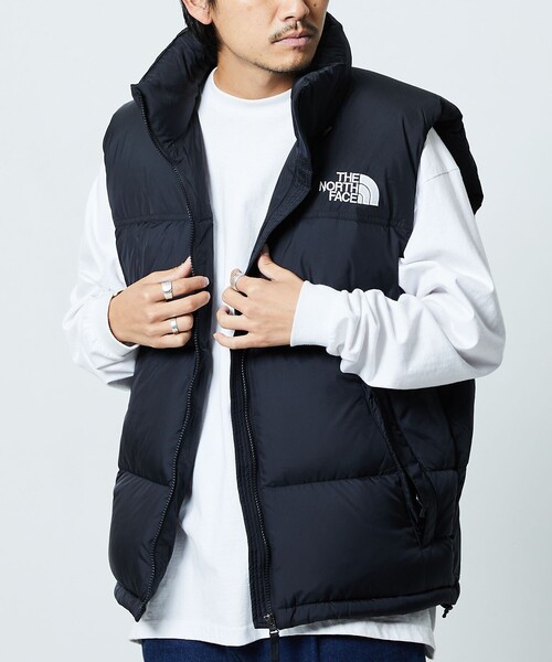 FREAK'S STORE(フリークスストア)の「限定展開 THE NORTH FACE/ノースフェイス Nuptse Vest / ヌプシベスト / ダウンベスト / ND92338(ダウンベスト・メンズ・ブラック/ブルーグリーン/ブラウン/オリーブ・X-LARGE/MEDIUM/LARGE)」の5枚目の写真