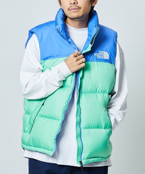 FREAK'S STORE(フリークスストア)の「限定展開 THE NORTH FACE/ノースフェイス Nuptse Vest / ヌプシベスト / ダウンベスト / ND92338(ダウンベスト・メンズ・ブラック/ブルーグリーン/ブラウン/オリーブ・X-LARGE/MEDIUM/LARGE)」の11枚目の写真