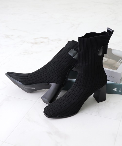 Miniministore(ミニミニストア)の「ショートブーツ レディース ブーティ(ブーツ・レディース・ブラック・23.0cm/23.5cm/25.0cm/24.5cm/24.0cm/22.5cm)」の15枚目の写真