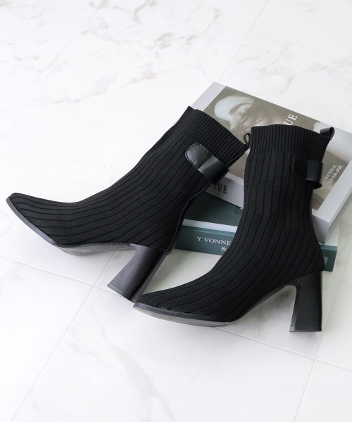 Miniministore(ミニミニストア)の「ショートブーツ レディース ブーティ(ブーツ・レディース・ブラック・23.0cm/23.5cm/25.0cm/24.5cm/24.0cm/22.5cm)」の13枚目の写真