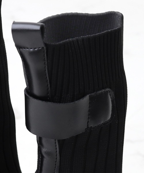Miniministore(ミニミニストア)の「ショートブーツ レディース ブーティ(ブーツ・レディース・ブラック・23.0cm/23.5cm/25.0cm/24.5cm/24.0cm/22.5cm)」の10枚目の写真