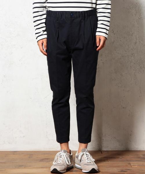 green label relaxing（グリーンレーベルリラクシング）の「【WEB限定】 ★★STRC/CHINO イージーテーパードパンツ（チノパンツ・メンズ・ベージュ/ネイビー・LARGE/X-LARGE/SMALL/MEDIUM）」の4枚目の写真