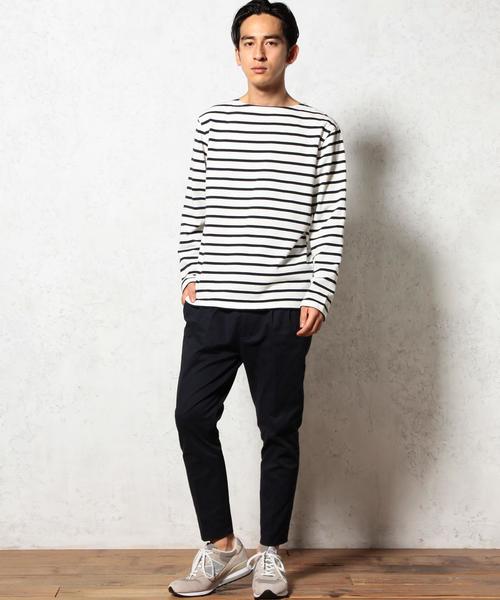 green label relaxing（グリーンレーベルリラクシング）の「【WEB限定】 ★★STRC/CHINO イージーテーパードパンツ（チノパンツ・メンズ・ベージュ/ネイビー・LARGE/X-LARGE/SMALL/MEDIUM）」の6枚目の写真