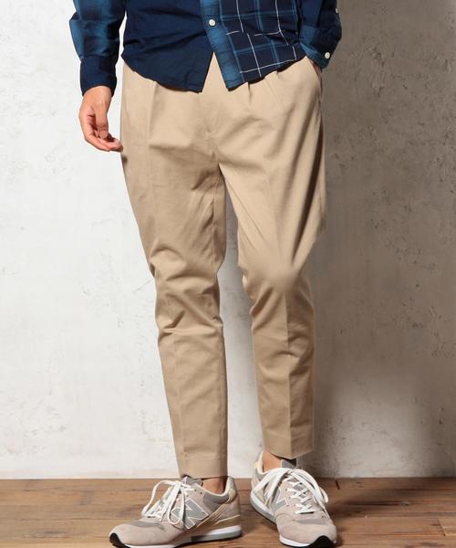 green label relaxing（グリーンレーベルリラクシング）の「【WEB限定】 ★★STRC/CHINO イージーテーパードパンツ（チノパンツ・メンズ・ベージュ/ネイビー・LARGE/X-LARGE/SMALL/MEDIUM）」の15枚目の写真