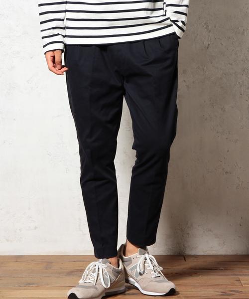 green label relaxing（グリーンレーベルリラクシング）の「【WEB限定】 ★★STRC/CHINO イージーテーパードパンツ（チノパンツ・メンズ・ベージュ/ネイビー・LARGE/X-LARGE/SMALL/MEDIUM）」の9枚目の写真