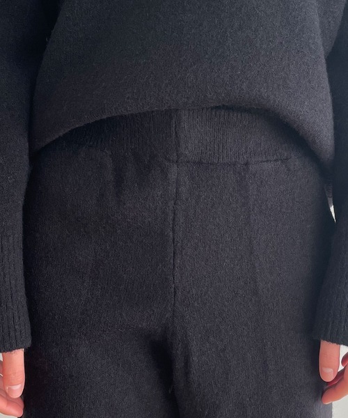 CANAL JEAN（キャナルジーン）の「El mar　レイヤードニットセットアップ（セットアップ・レディース・ベージュ/ブラック・ONE SIZE）」の20枚目の写真