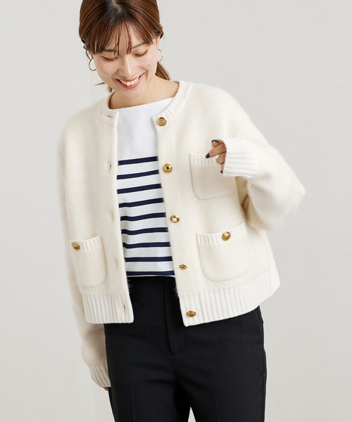 FRAMeWORK ヴィンテージライクカーディガン FRAMeWORK（フレームワーク）の「≪追加≫ヴィンテージライク