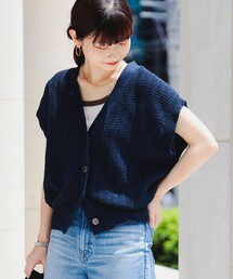 B:MING by BEAMS | B:MING by BEAMS / 麻混 ニット ベスト(ベスト)